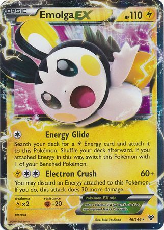 Emolga EX 46/146-Kantocards