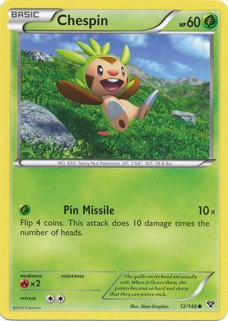 Chespin 12/146-Kantocards
