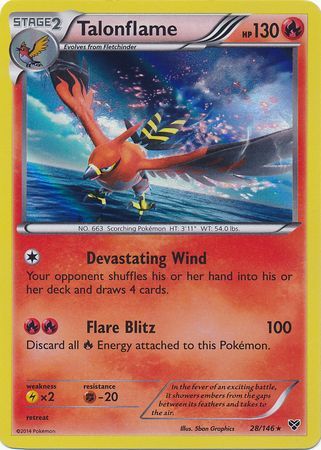 Talonflame 28/146-Kantocards