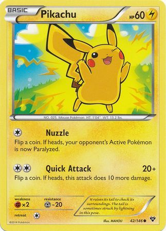 Pikachu 42/146-Kantocards
