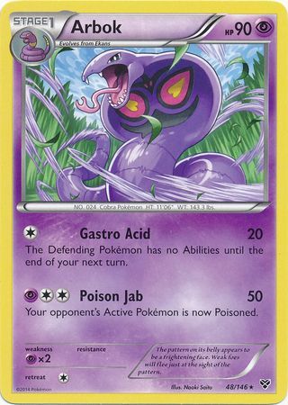 Arbok 48/146-Kantocards