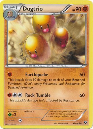 Dugtrio 59/146-Kantocards