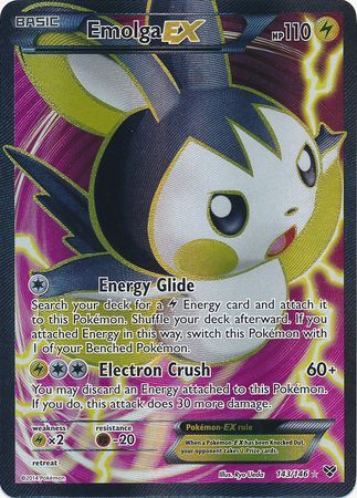 Emolga EX 143/146-Kantocards