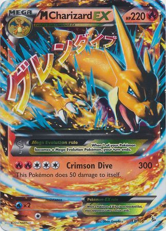 Mega Charizard EX 13/106-Kantocards