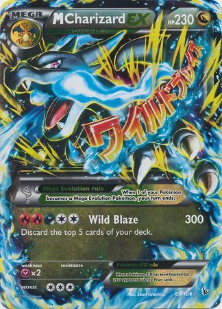 Mega Charizard EX 69/106-Kantocards