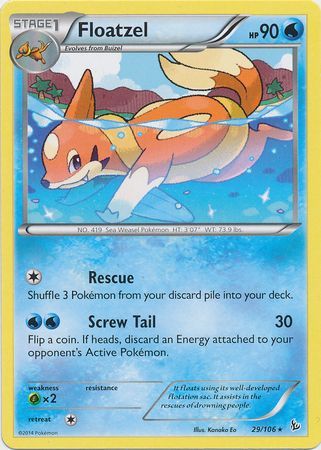 Floatzel 29/106-Kantocards