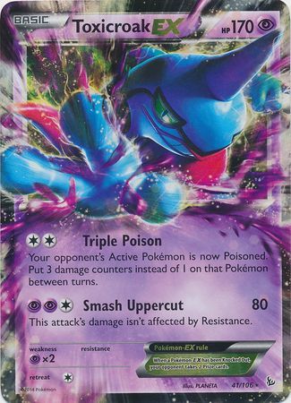 Toxicroak EX 41/106-Kantocards
