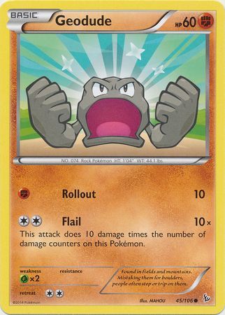 Geodude 45/106-Kantocards