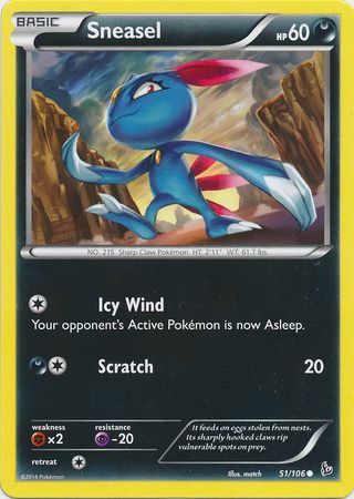 Sneasel 51/106-Kantocards