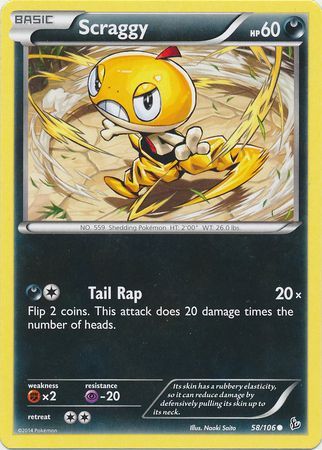 Scraggy 58/106-Kantocards