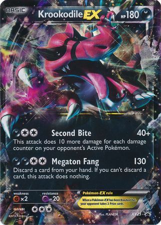 Krookodile EX XY25-Kantocards