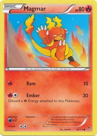Magmar 10/111-Kantocards
