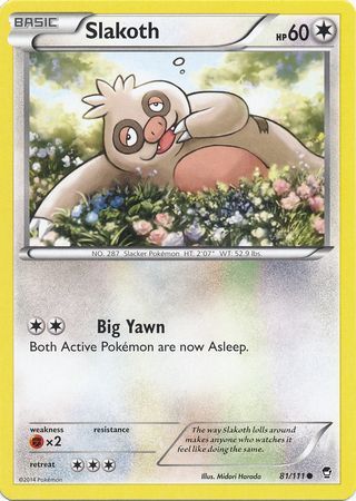 Slakoth 81/111-Kantocards