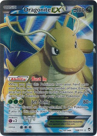Dragonite EX 108/111-Kantocards