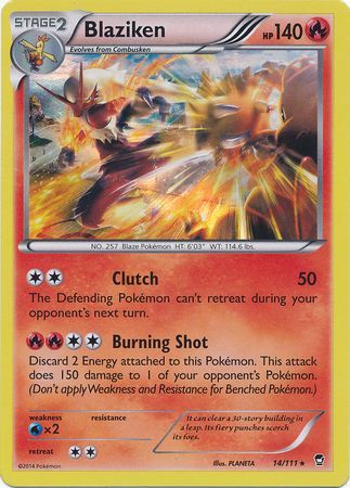 Blaziken 14/111-Kantocards