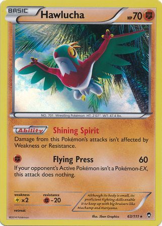 Hawlucha 63/111-Kantocards