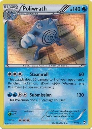 Poliwrath 17/111-Kantocards