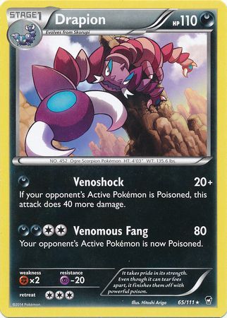 Drapion 65/111-Kantocards