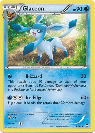 Glaceon 19/111-Kantocards