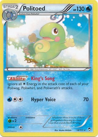 Politoed 18/111-Kantocards
