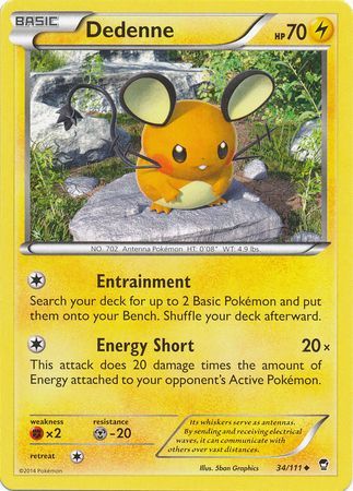 Dedenne 34/111-Kantocards