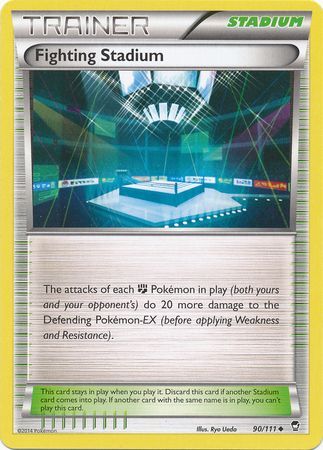 Fighting Stadium 90/111-Kantocards