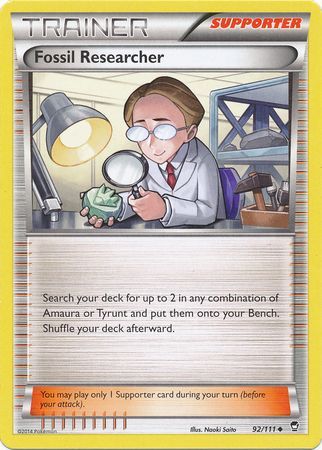 Fossil Researcher 92/111-Kantocards
