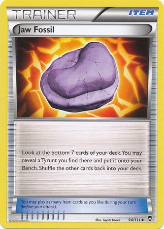 Jaw Fossil 94/111-Kantocards