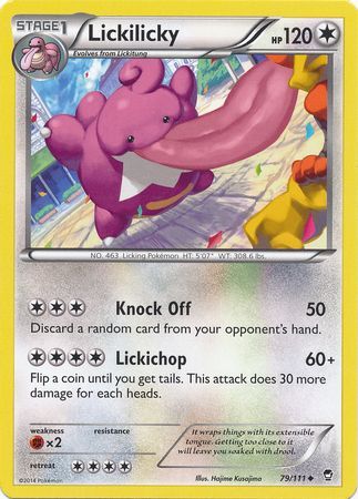 Lickilicky 79/111-Kantocards