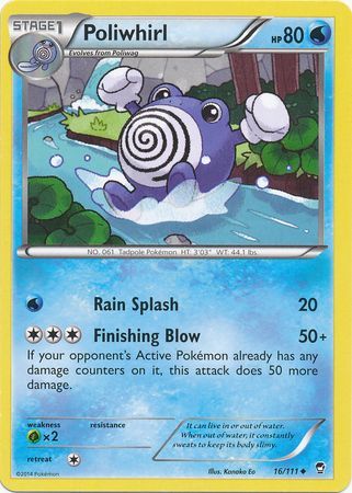 Poliwhirl 16/111-Kantocards