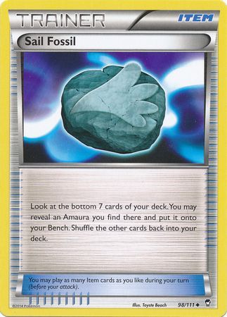 Sail Fossil 98/111-Kantocards