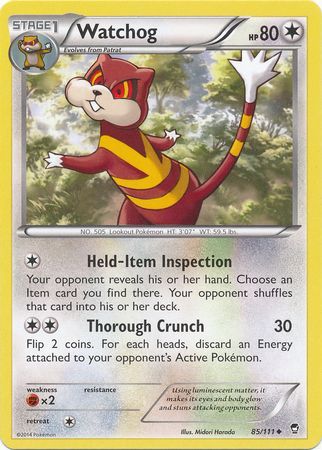 Watchog 85/111-Kantocards