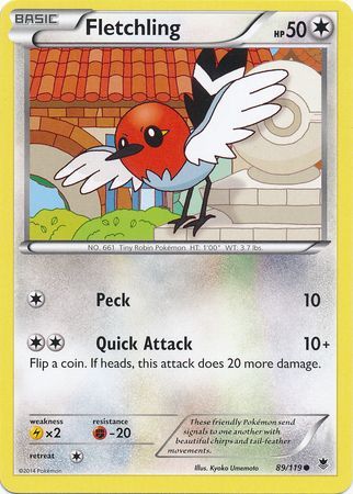 Fletchling 89/119-Kantocards
