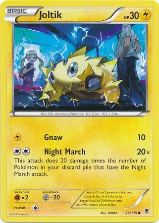 Joltik 26/119-Kantocards