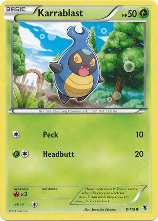Karrablast 8/119-Kantocards