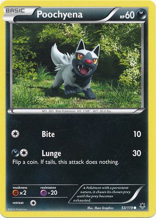 Poochyena 53/119-Kantocards
