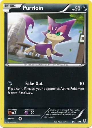 Purrloin 56/119-Kantocards