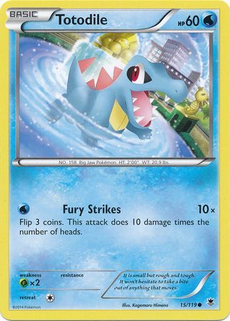Totodile 15/119-Kantocards