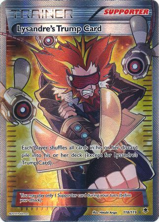 Lysandre's Trump Card 118/119-Kantocards