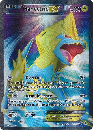 Manectric EX 113/119-Kantocards