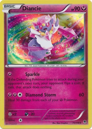 Diancie 71/119-Kantocards