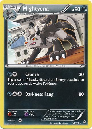Mightyena 54/119-Kantocards