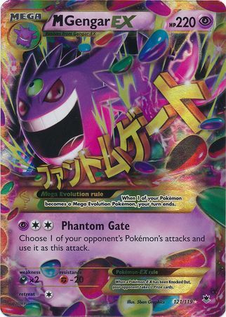 Mega Gengar EX 121/119-Kantocards