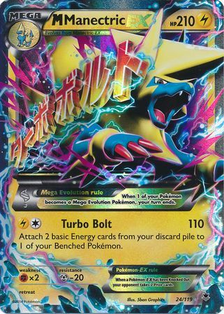 Mega Manectric EX 24/119-Kantocards