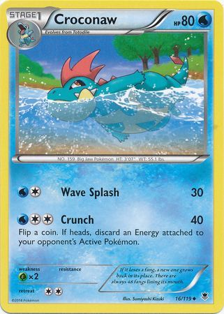 Croconaw 16/119-Kantocards