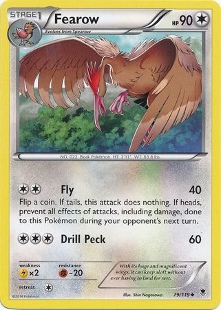 Fearow 79/119-Kantocards