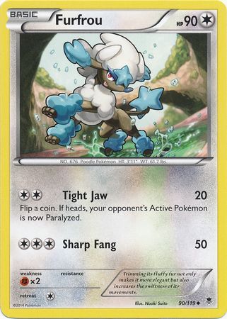 Furfrou 90/119-Kantocards