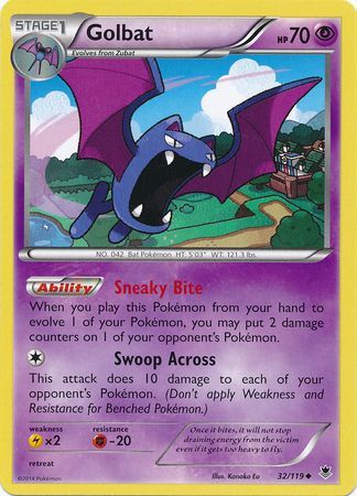 Golbat 32/119-Kantocards
