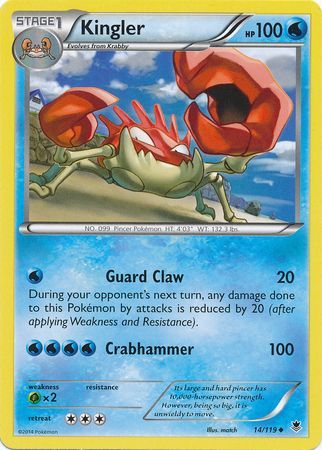 Kingler 14/119-Kantocards