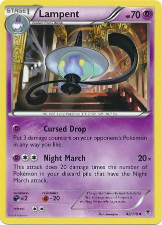 Lampent 42/119-Kantocards